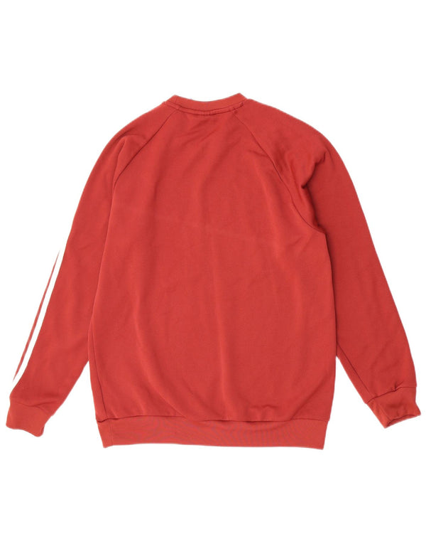 Ανδρικό φούτερ Adidas Jumper Μεσαίο κόκκινο πολυεστέρα