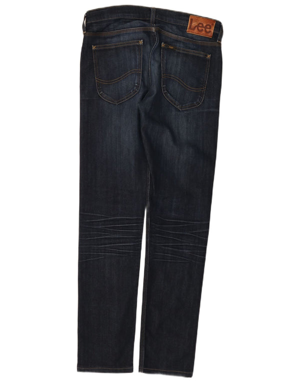 Lee Mens Luke Tapered Slim Jeans W30 L31 Navy Blue Cotton