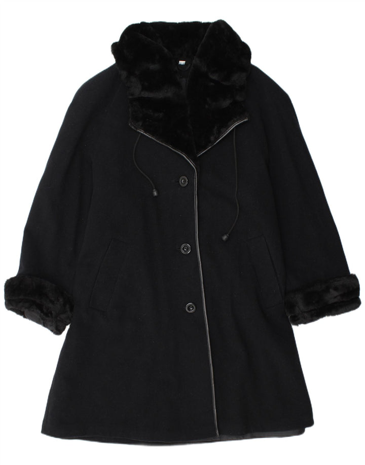 Γυναικείο Πανωφόρι Barisal UK 16 Large Black Wool