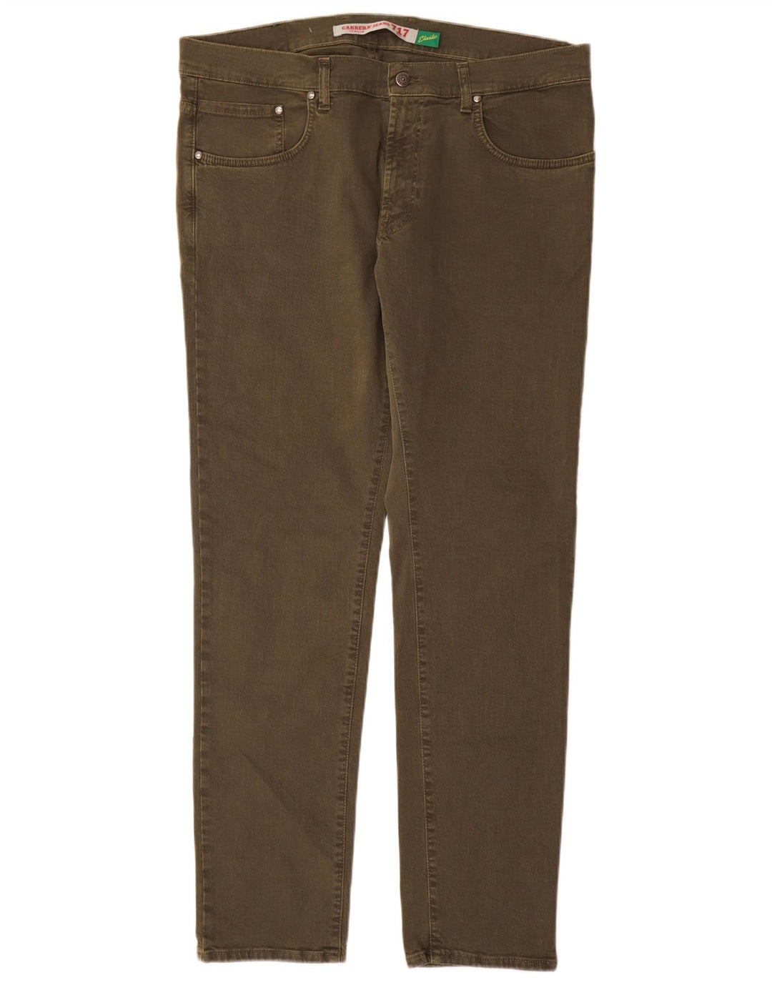 Carrera Ανδρικό 717 Slim Jeans W38 L34 Χακί Βαμβακερό