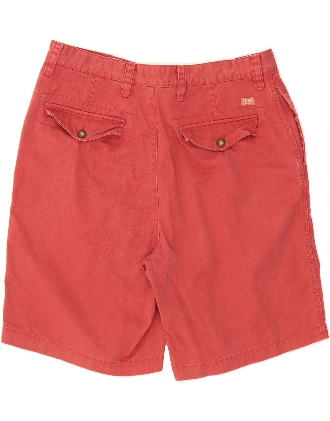 IZOD Mens Chino Shorts W36 Large  Red Cotton Vintage Izod and Second-Hand Izod from Messina Hembry 