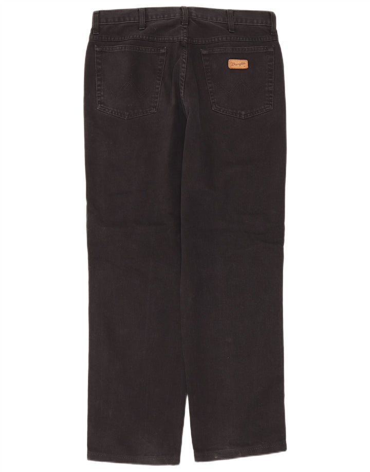 Ανδρικό ίσιο casual παντελόνι Wrangler W32 L30 Μαύρο