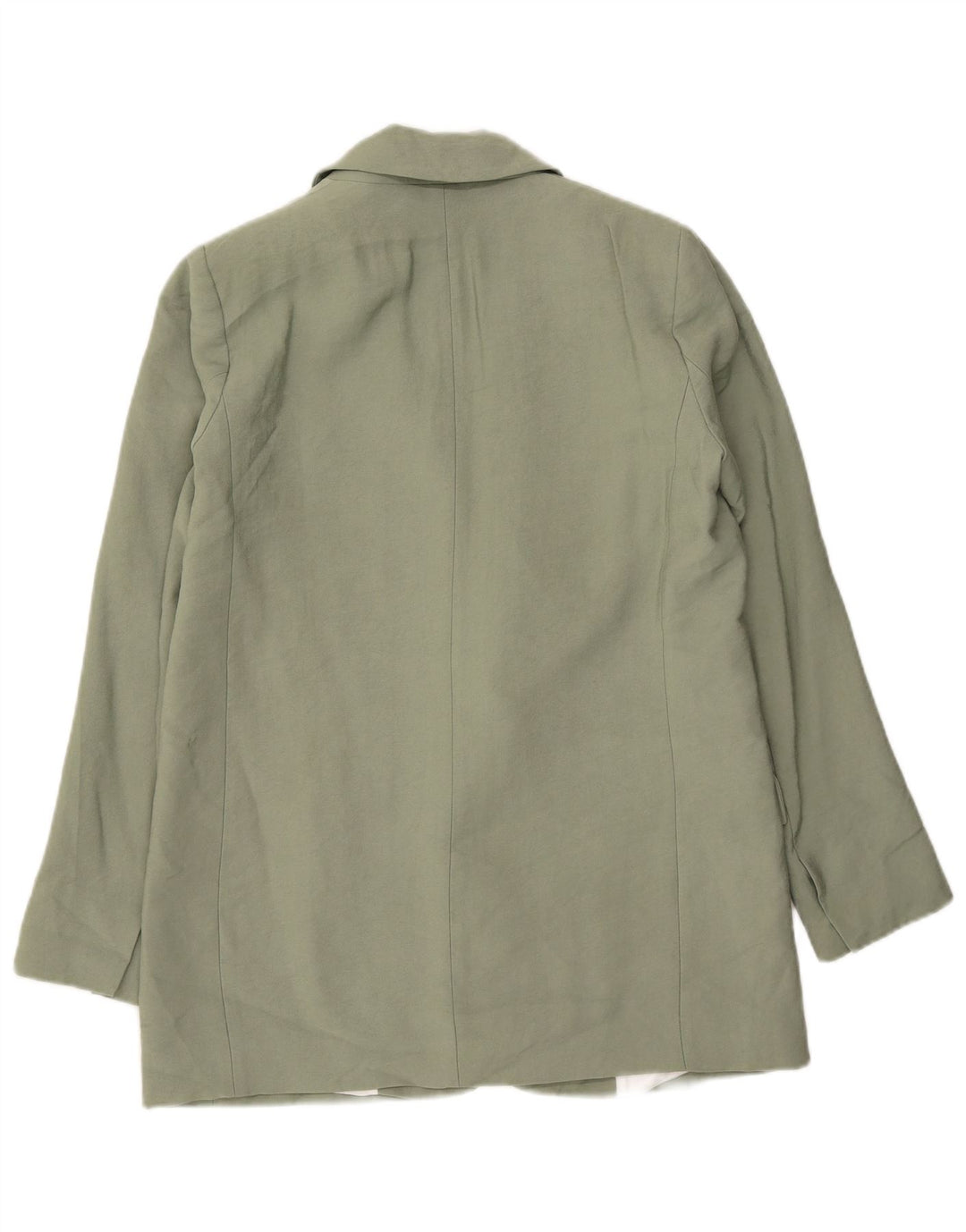 Zara Γυναικείο Μπουφάν σακάκι με 1 κουμπί UK 10 Small Green