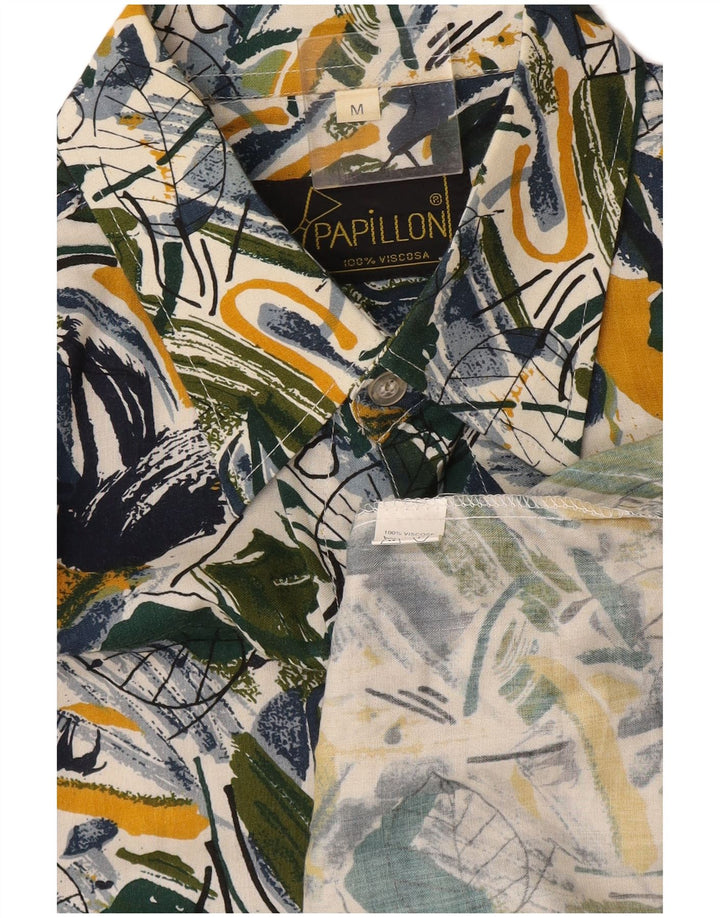 Ανδρικό πουκάμισο Papillon Abstract μοτίβο κοντομάνικο μεσαίο πολύχρωμο