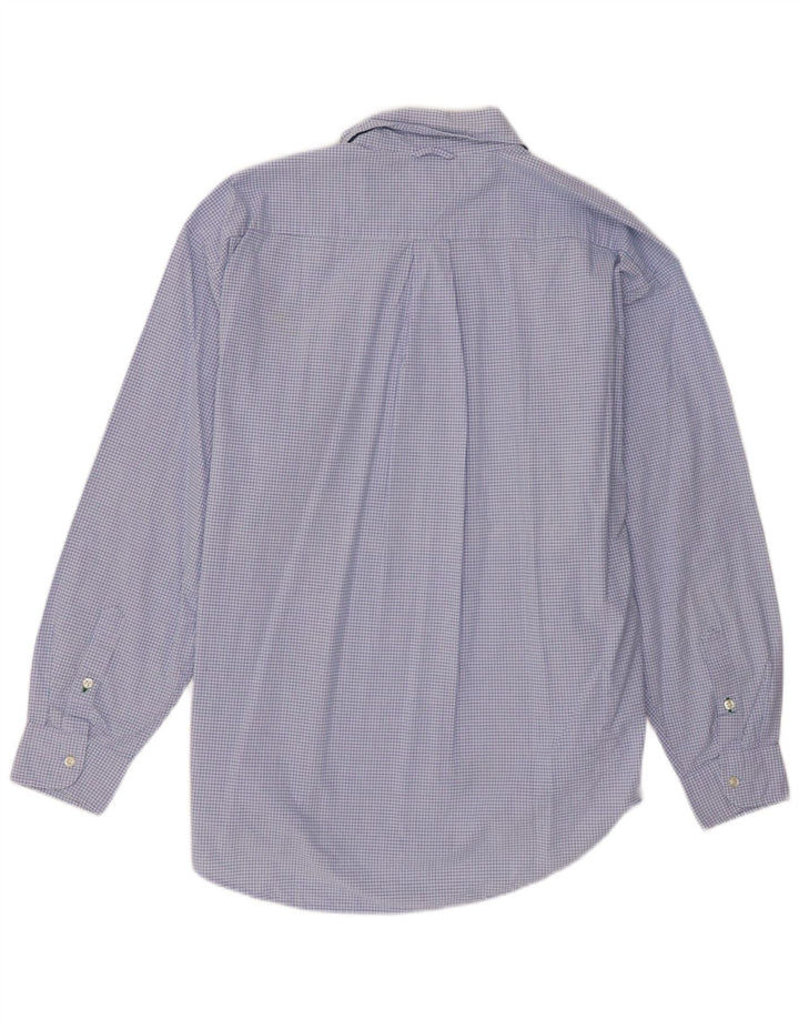 Ανδρικό πουκάμισο Tommy Hilfiger XL Blue Check Cotton