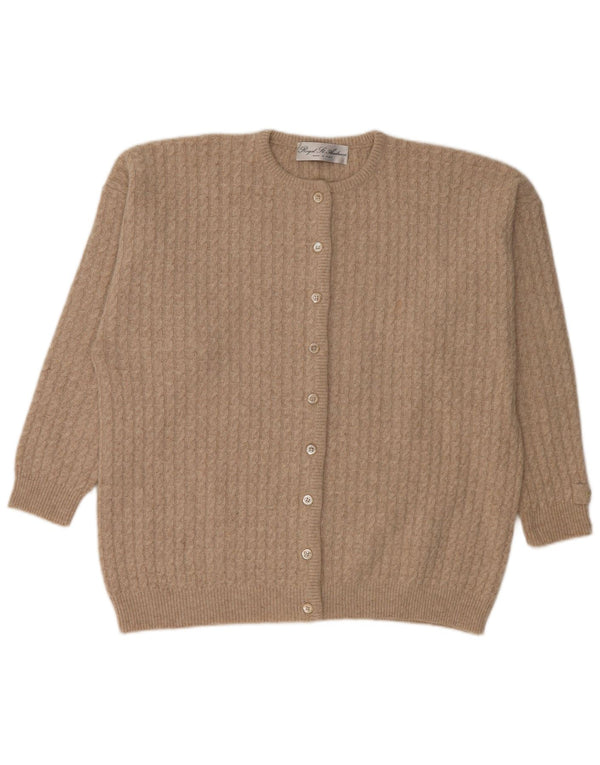 ST. Γυναικεία ζακέτα ANDREWS UK 18 XL Beige Angora