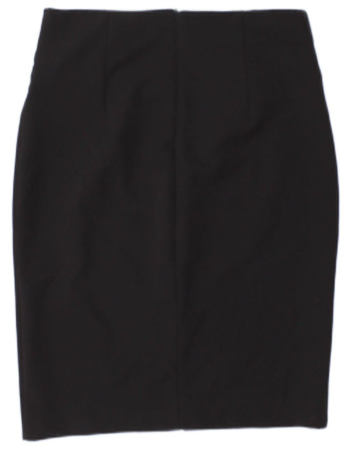 Zara Γυναικεία Pencil Φούστα Medium W28 Μαύρη