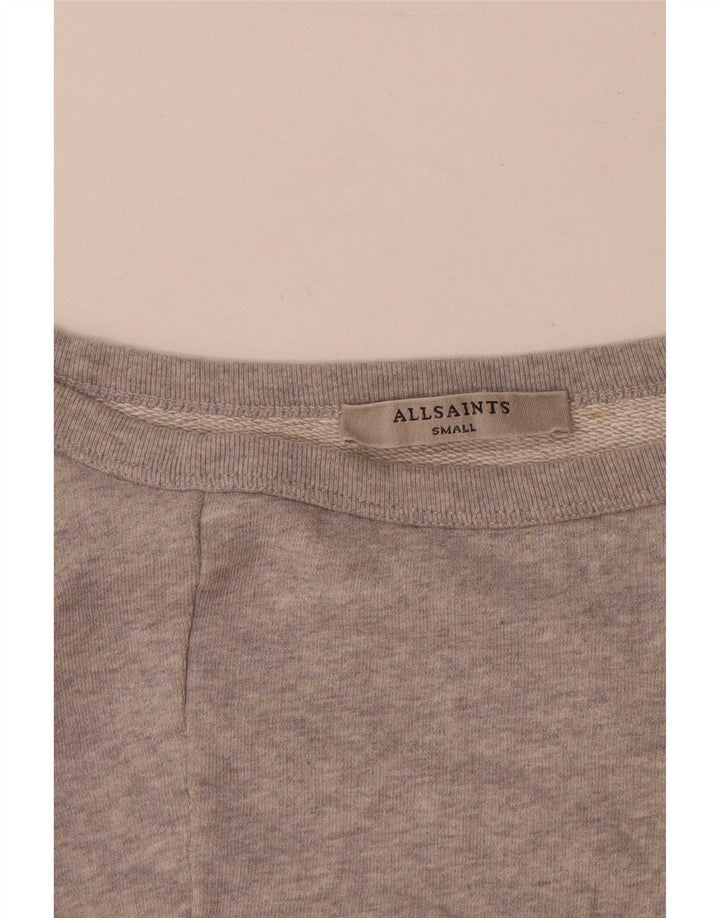 Γυναικείο φούτερ All Saints Oversized Jumper UK 10 Small Grey Cotton