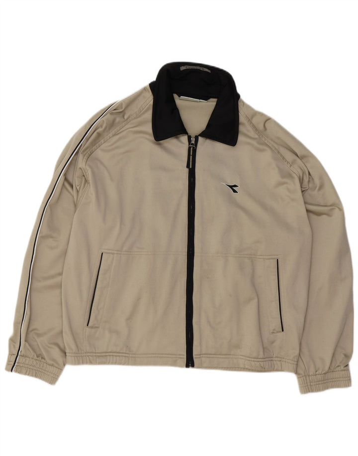 Ανδρική αθλητική φόρμα Diadora Loose Fit Top Jacket UK 38 Medium Green Polyester