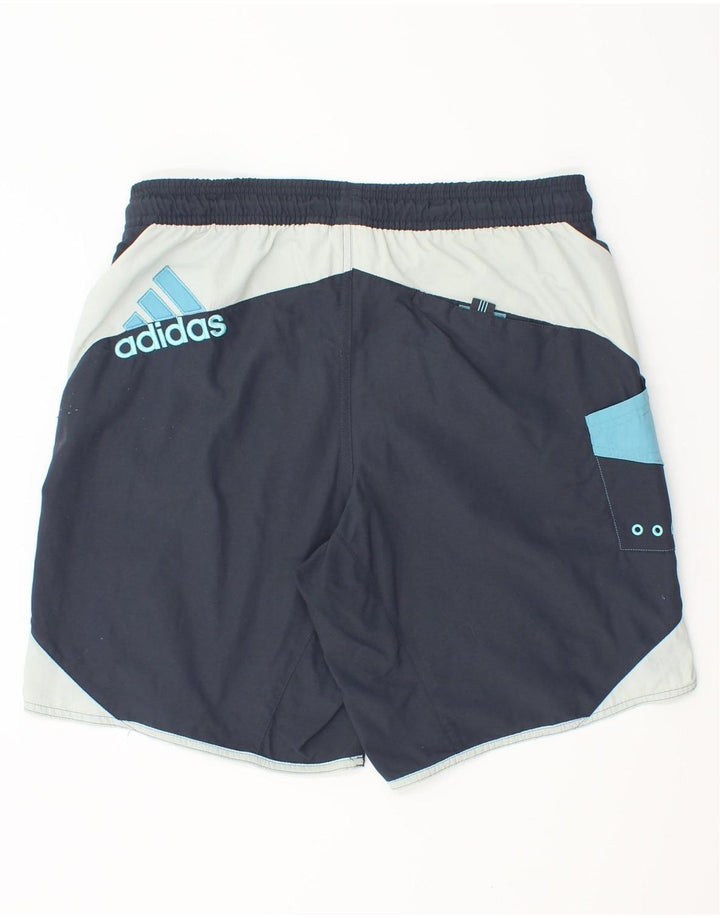 Ανδρικό σορτς κολύμβησης Adidas Small Navy Blue Colourblock Polyamide