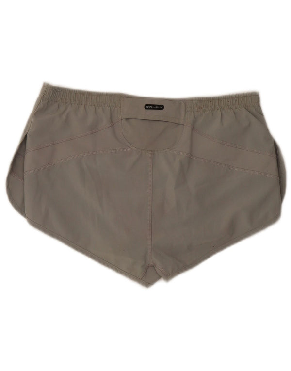 Γυναικείο αθλητικό σορτς Nike Dri Fit UK 10 Small Grey Polyester
