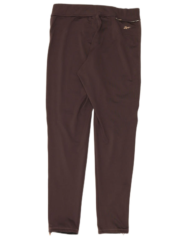 Γυναικείο κολάν Reebok UK 16 Large Brown Πολυεστέρας
