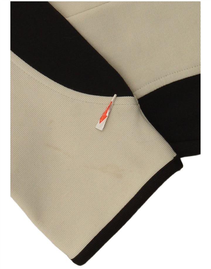 Γυναικεία αθλητική φόρμα Kappa Top Jacket UK 16 Large White Colourblock Polyester