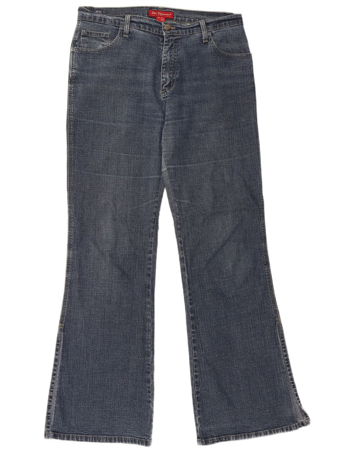 Ben Sherman Γυναικείο Bootcut Jeans W32 L32 Μπλε βαμβακερό