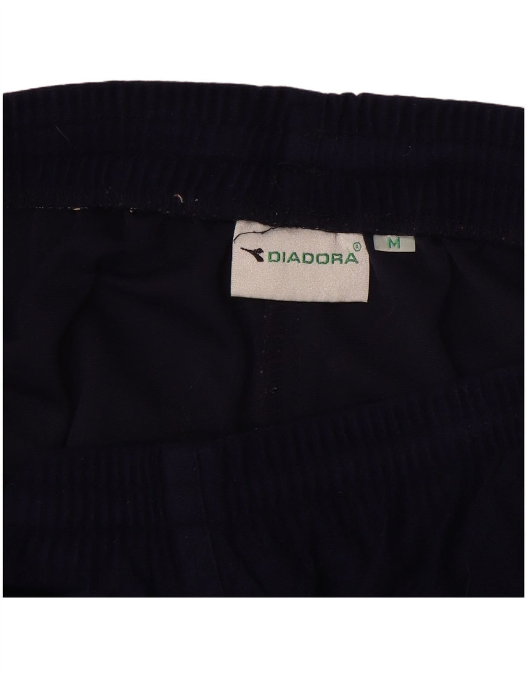 DIADORA Mens Tracksuit Trousers Medium  Navy Blue Polyester