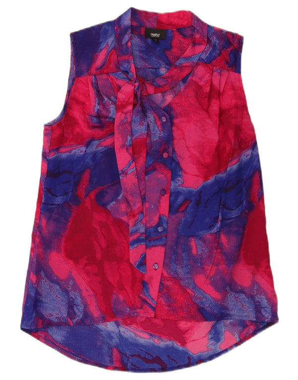 MOSSIMO Γυναικεία Μπλούζα Longline Oversized UK 6 XS Πολύχρωμη