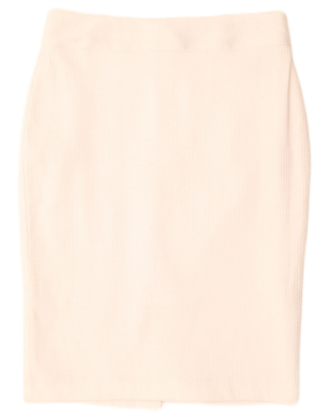 Marks & Spencer Womens Pencil Skirt UK 10 Small W30  White Polyester