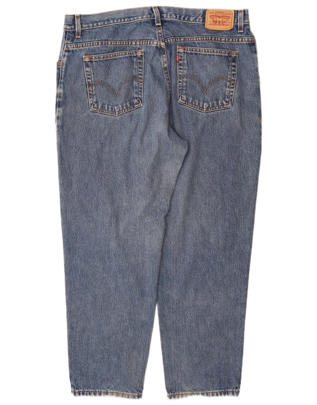 LEVI'S Γυναικείο 550 ψηλόμεσο τζιν US 18 2XL W36 L29 Μπλε