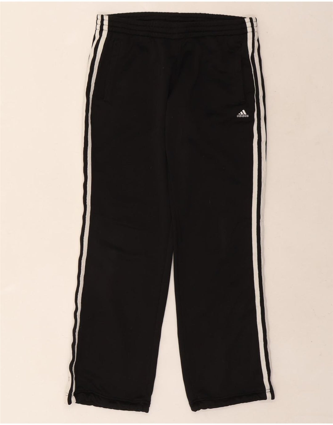 Γυναικεία αθλητική φόρμα Adidas Παντελόνι UK 8/10 Small Black Polyester