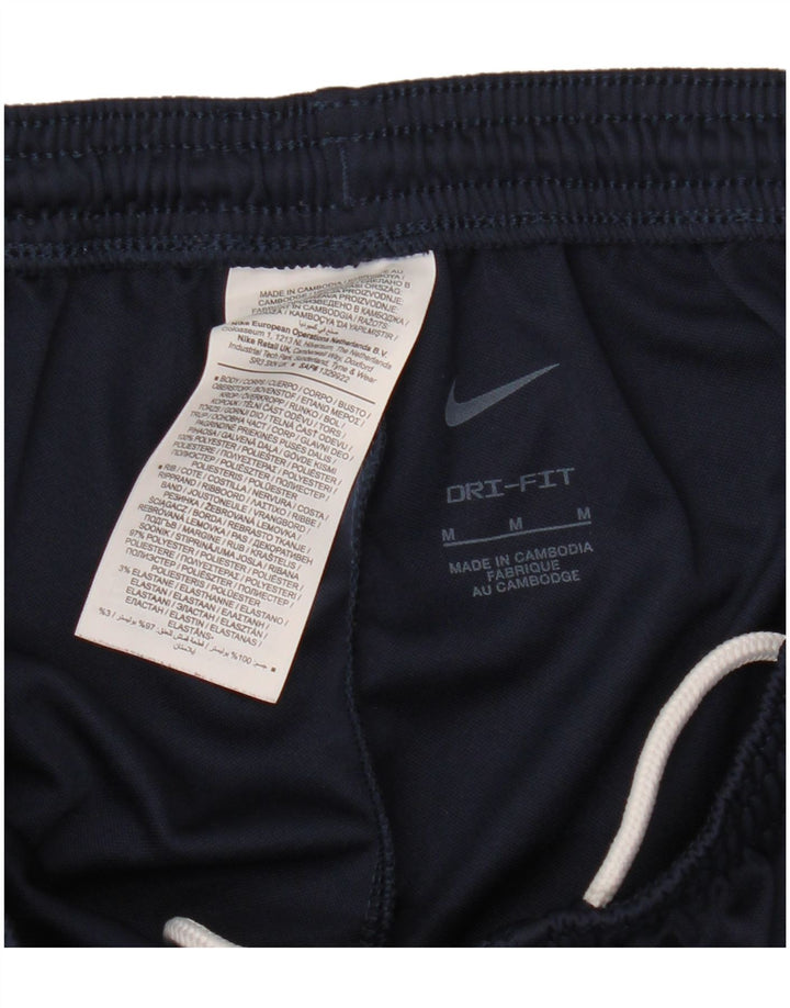 Ανδρικές φόρμες Nike Dri Fit Παντελόνια μεσαίου μπλε ναυτικού πολυεστέρα