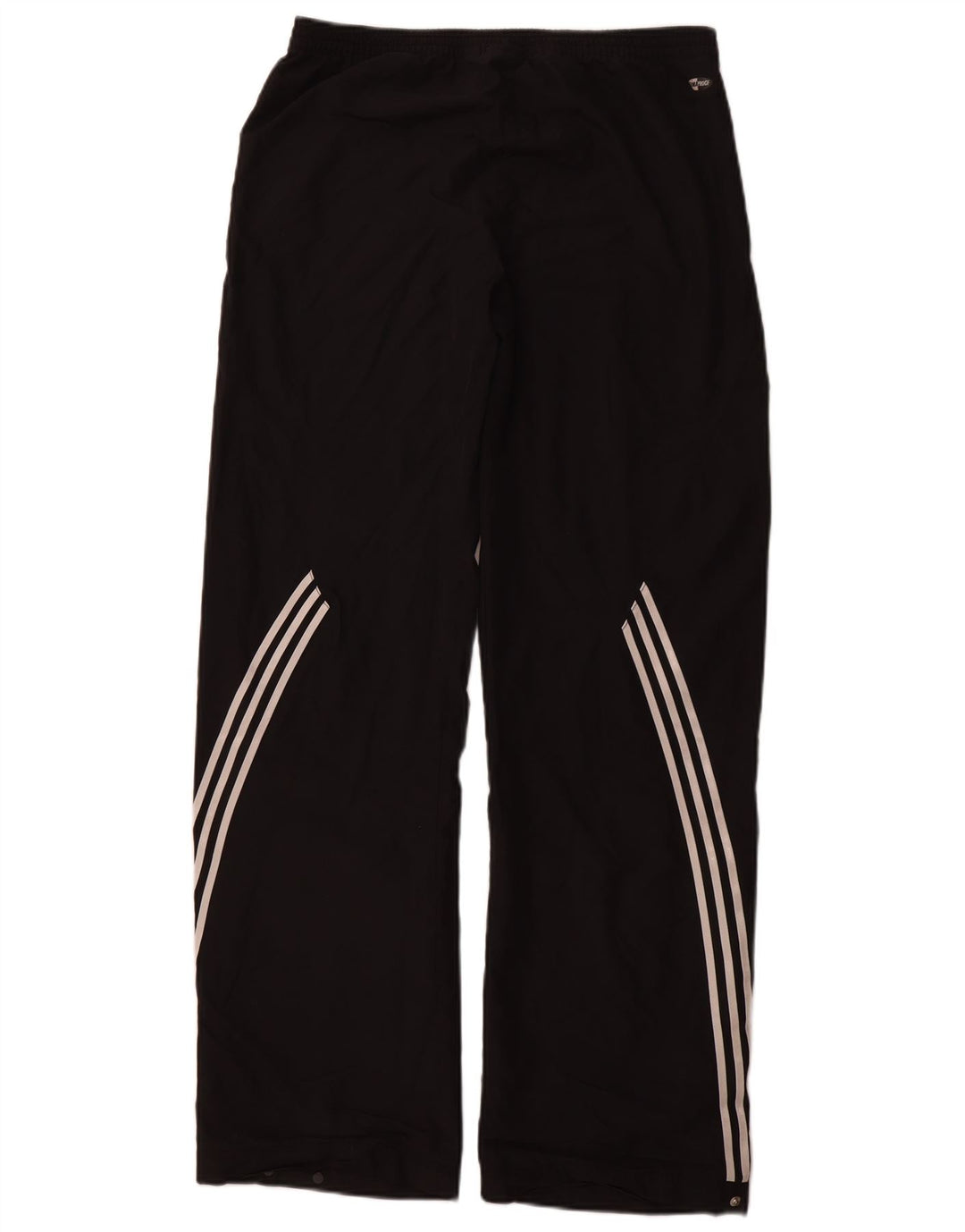 ADIDAS Boys Clima 365 Tracksuit Trousers 15-16 Years Black Polyester