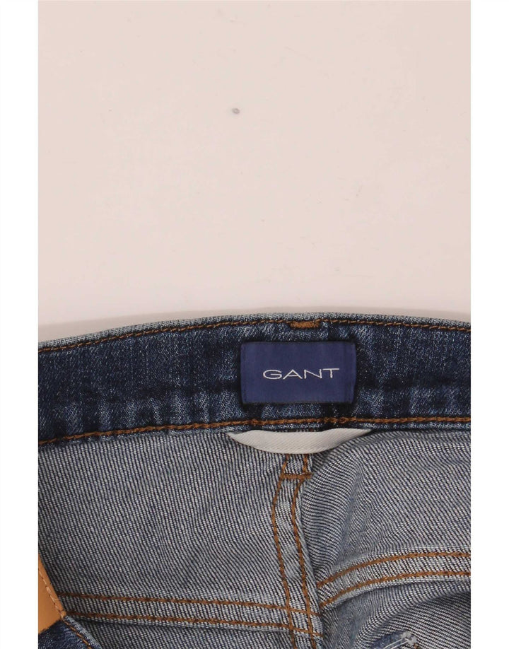 Ανδρικό τζιν Gant ίσιο W38 L32 Μπλε βαμβακερό