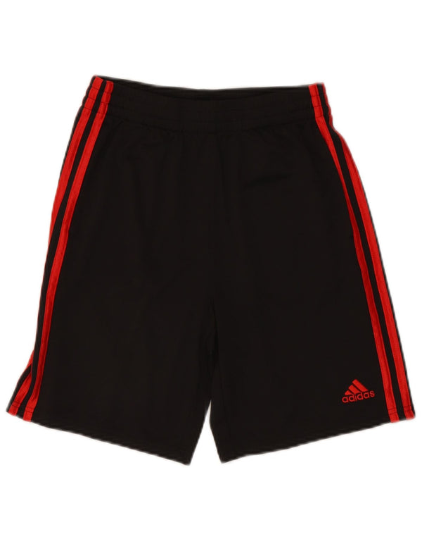Adidas Boys Sport σορτς 14-15 ετών μεγάλο μαύρο πολυεστέρα