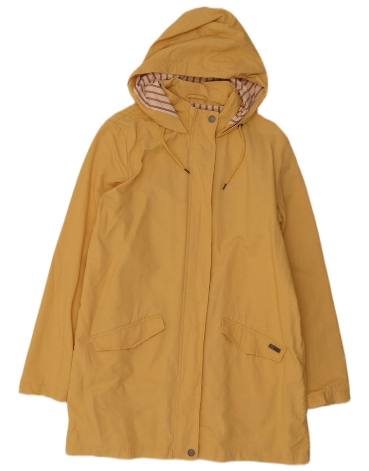 Roxy γυναικείο μπουφάν Parka με κουκούλα UK 16 μεγάλο κίτρινο βαμβακερό