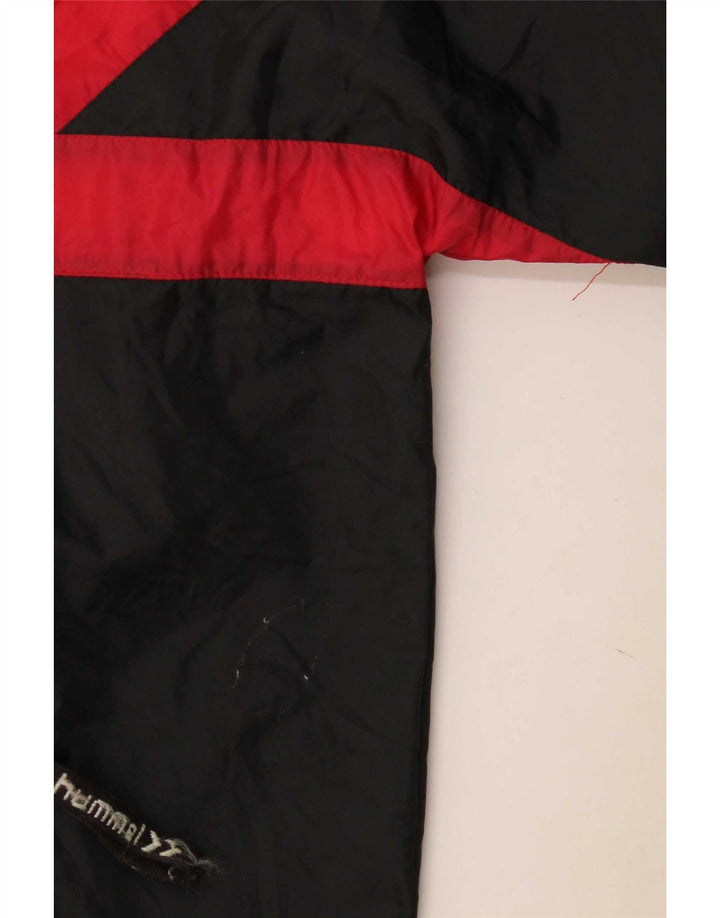 Ανδρική φόρμα πουλόβερ Hummel Top Jacket μεσαίο μαύρο Colourblock Sports