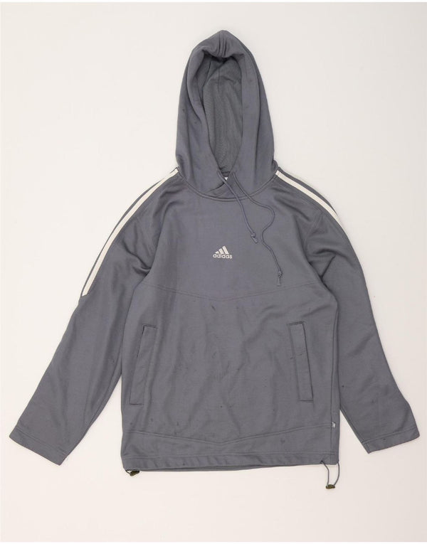 ADIDAS Ανδρικό Hoodie Jumper UK 34/36 Small Grey