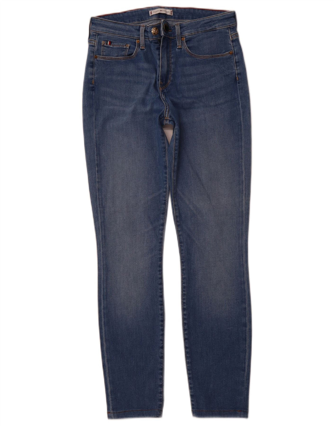 TOMMY HILFIGER Γυναικείο Flex Skinny Jeans W28 L27 Μπλε βαμβακερό