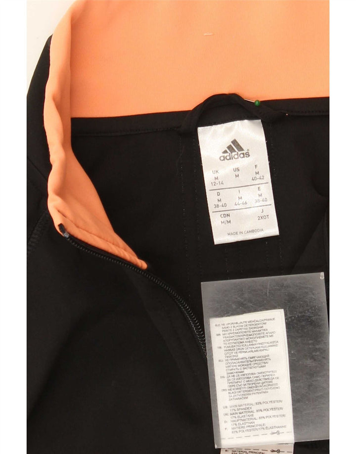 Adidas Γυναικεία φόρμα Climalite Top Jacket UK 12/14 Medium Black