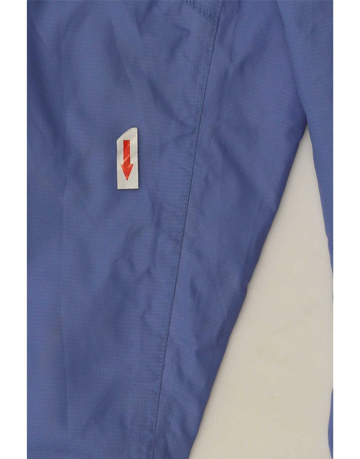Joules Γυναικείο μπουφάν βροχής με κουκούλα UK 10 Small Blue Polyester
