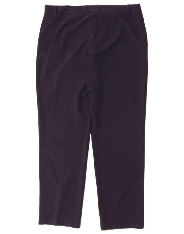 Marks & Spencer γυναικείο παντελόνι UK 12 Medium W30 L28 Navy Blue
