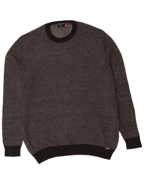 Ανδρικό πουλόβερ SUPERDRY Crew Neck Jumper 2XL Γκρι βαμβακερό