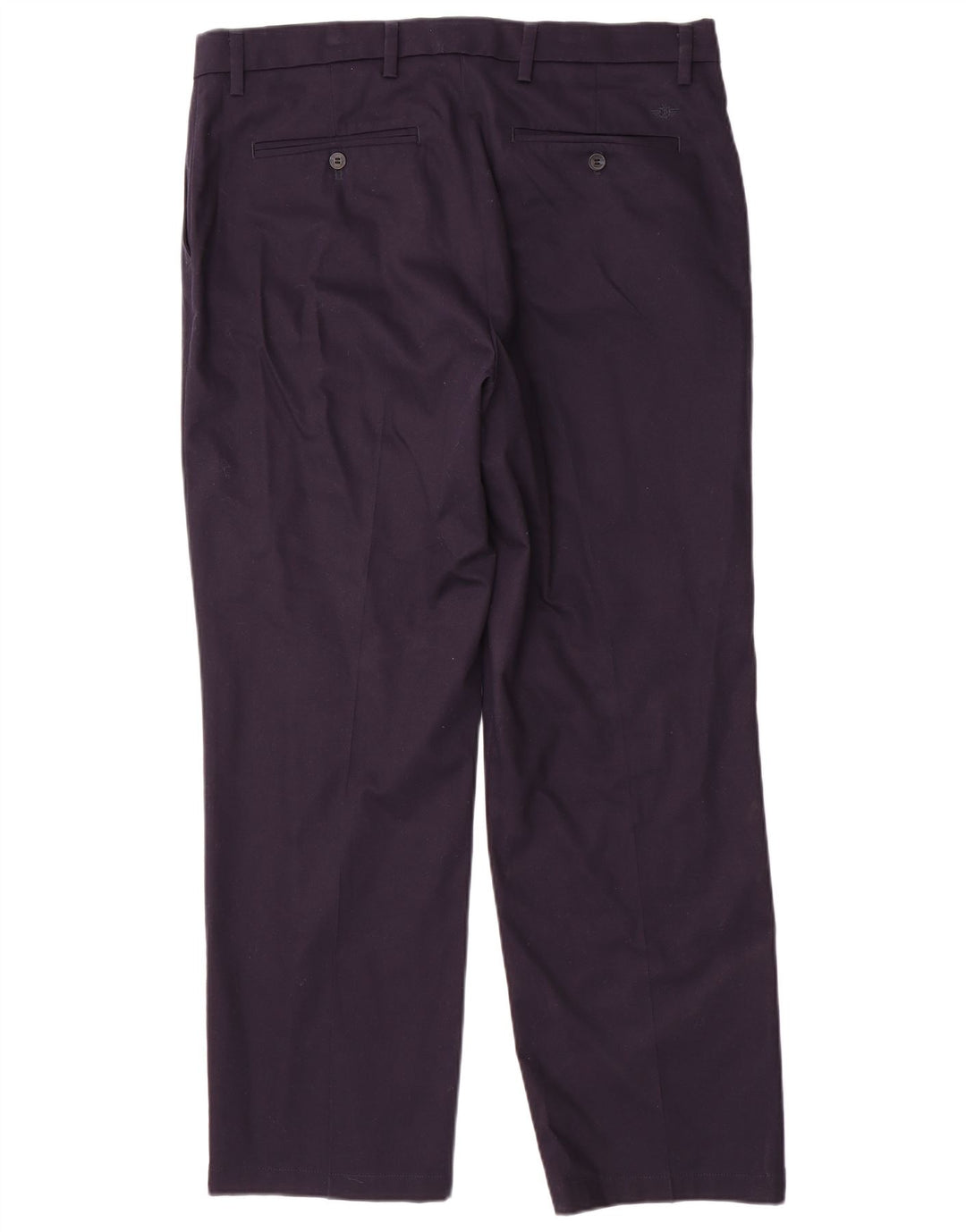 DOCKERS Ανδρικό ίσιο κλασικό παντελόνι Chino W36 L30 Navy Blue Cotton