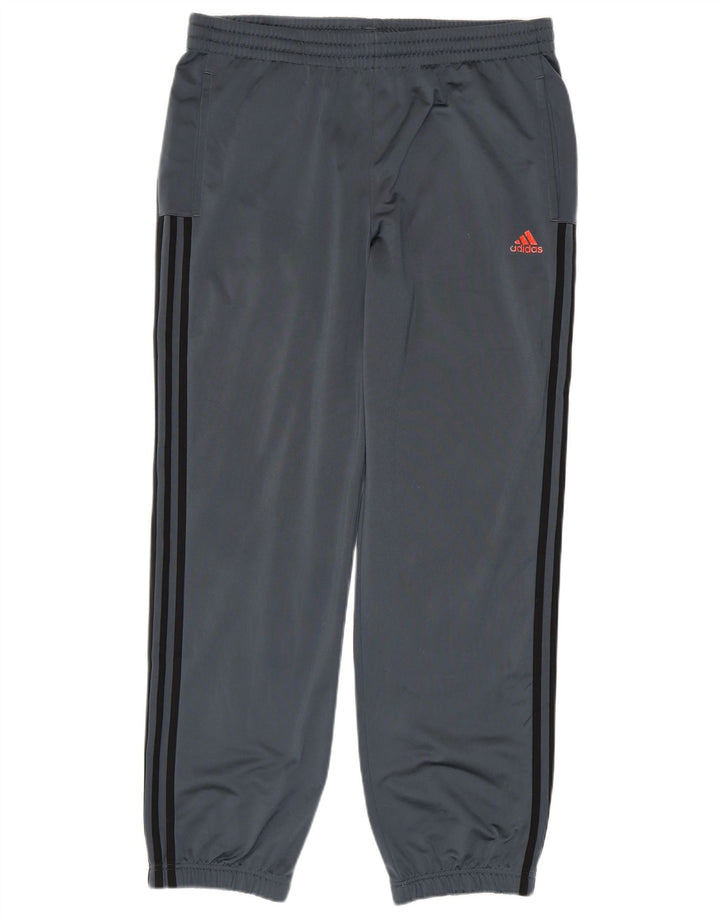 Ανδρική φόρμα ADIDAS Παντελόνι Joggers UK 44/46 Large Grey Polyester