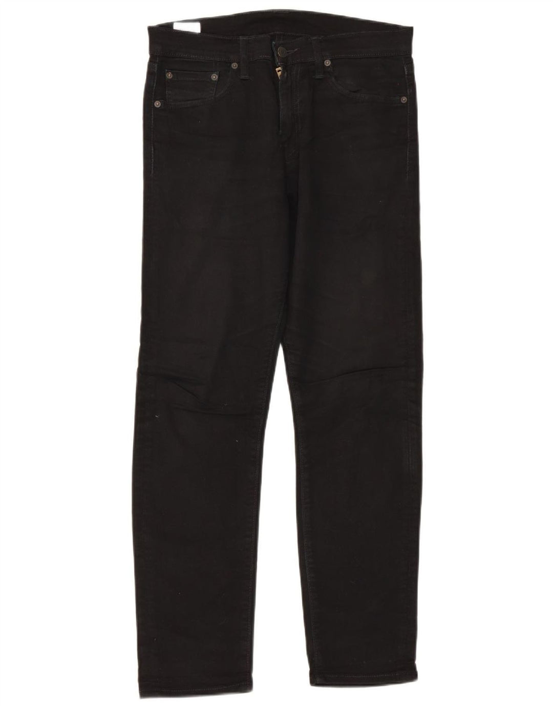 Levi's Mens 508 Regular Tapered Jeans W30 L30 Μαύρο βαμβακερό