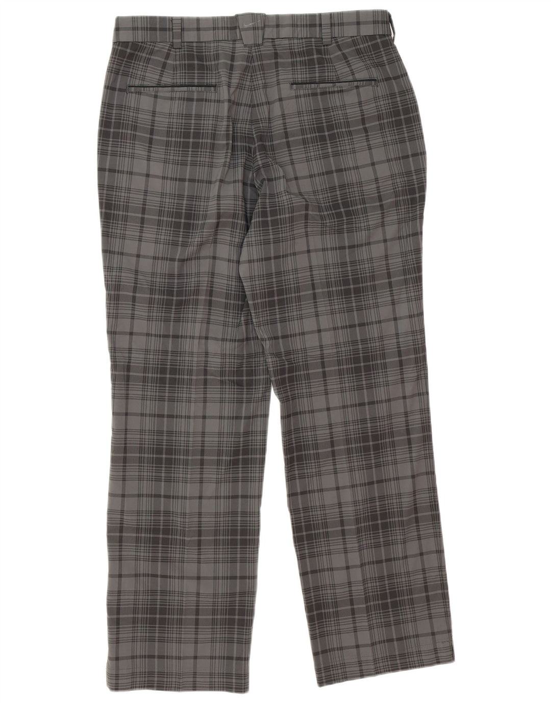 Ανδρικό ίσιο παντελόνι chino Nike Dri Fit W34 L31 Grey Check Polyester