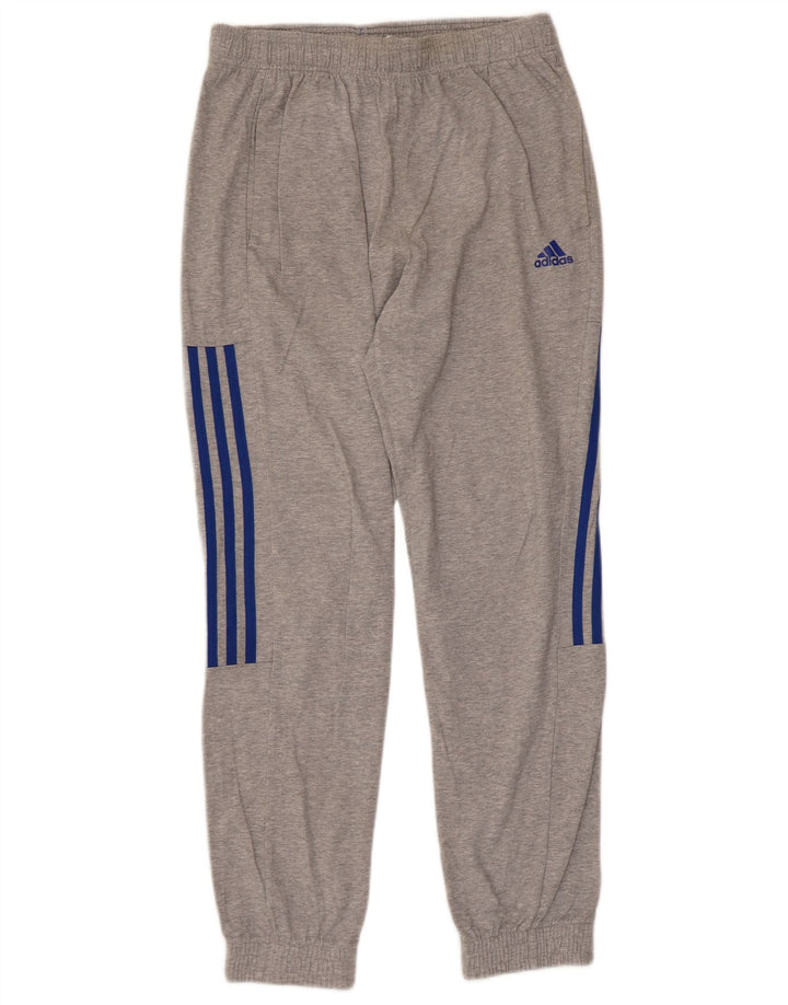 Ανδρική φόρμα Adidas Παντελόνι Joggers Μεσαίο Γκρι βαμβακερό