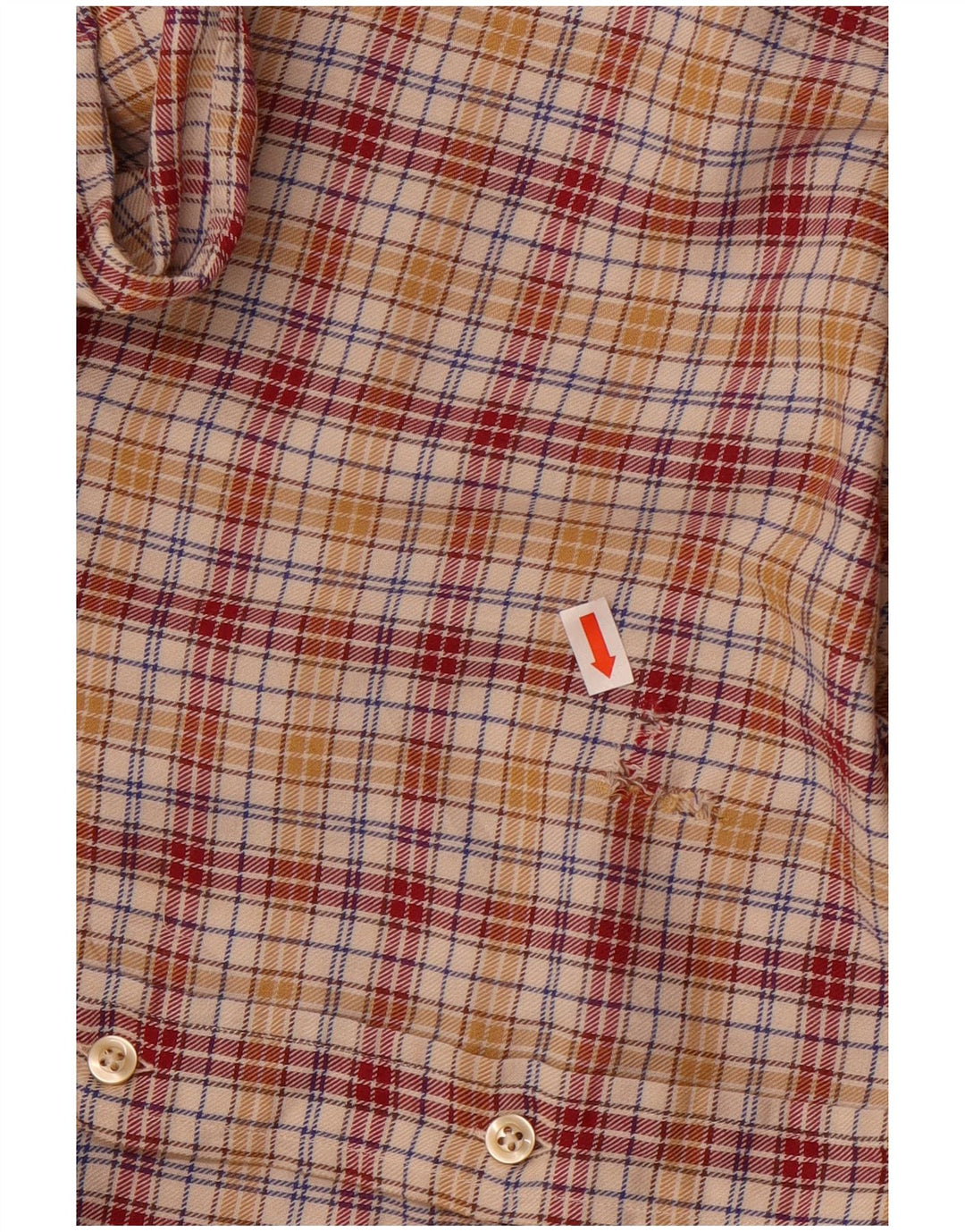 Ανδρικό φανελένιο πουκάμισο Avirex, μεσαίο πολύχρωμο καρό