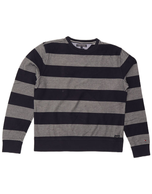 Γυναικείο TOMMY HILFIGER Γυναικείο πουλόβερ με λαιμόκοψη UK 18 XL Navy Blue