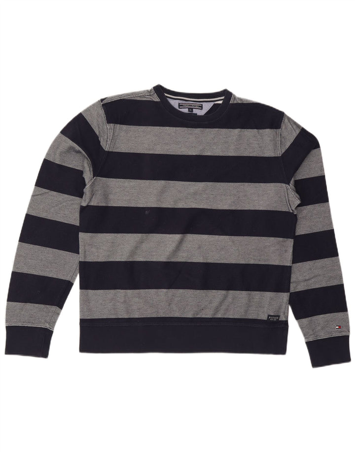 Γυναικείο TOMMY HILFIGER Γυναικείο πουλόβερ με λαιμόκοψη UK 18 XL Navy Blue