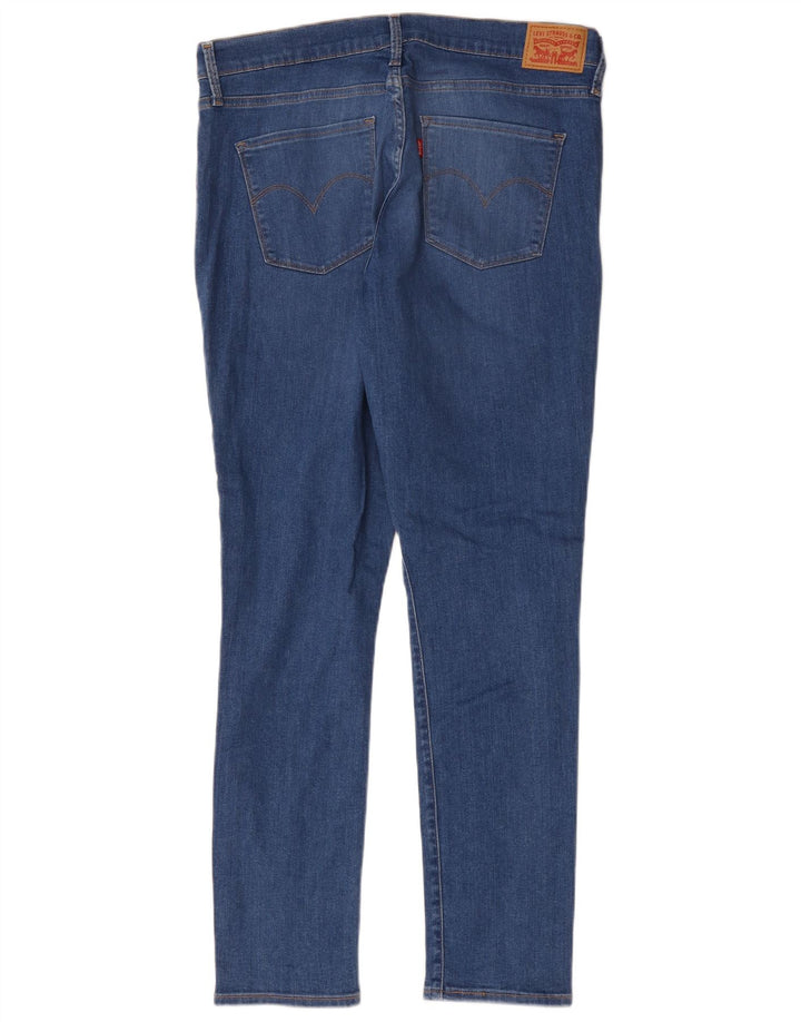 Γυναικείο Slim Jeans Levi's W32 L30 Blue Cotton
