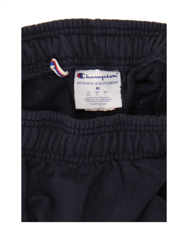 CHAMPION Mens Tracksuit Trousers Joggers Medium Navy Blue Cotton Vintage Champion and Second-Hand Champion from Messina Hembry 