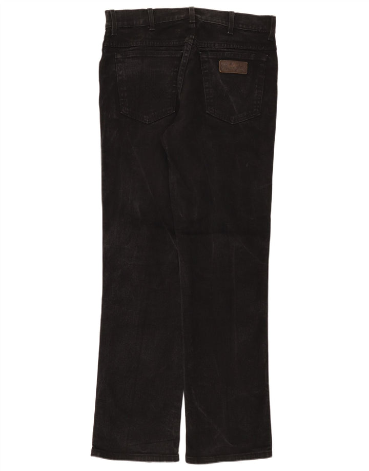 Ανδρικό τζιν ίσιο Wrangler Texas Stretch W33 L32 Μαύρο βαμβακερό