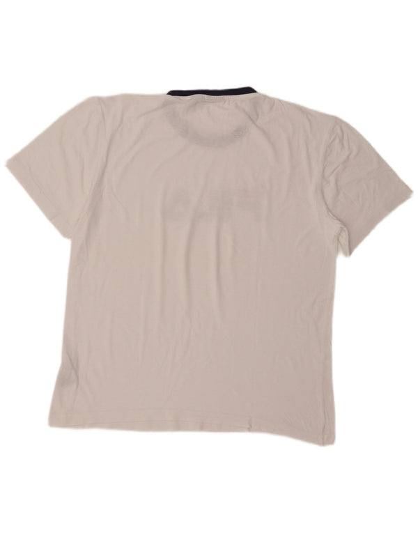 Fila Mens Graphic T-Shirt Top XL White