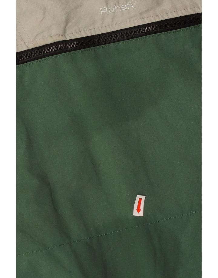 Ανδρικό πουλόβερ Ανδρικό μπουφάν UK 36 Small Green Colourblock ROHAN