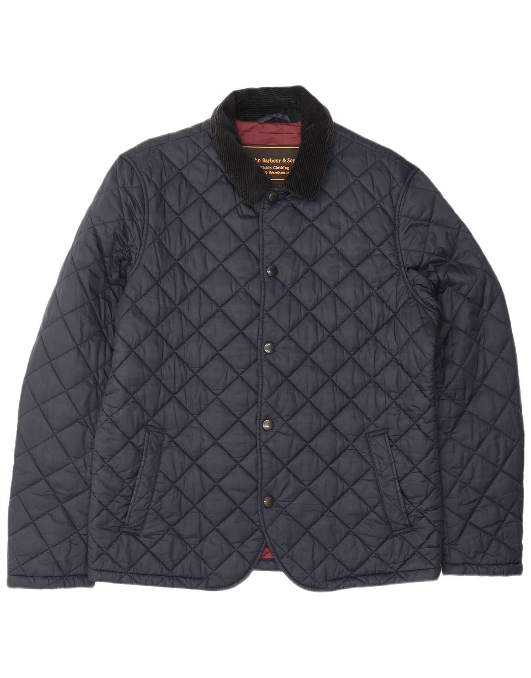 Ανδρικό καπιτονέ μπουφάν BARBOUR Heritage UK 42 XL Navy Blue