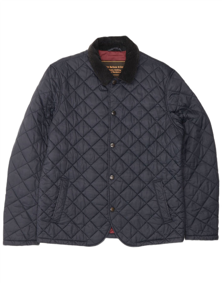 Ανδρικό καπιτονέ μπουφάν BARBOUR Heritage UK 42 XL Navy Blue